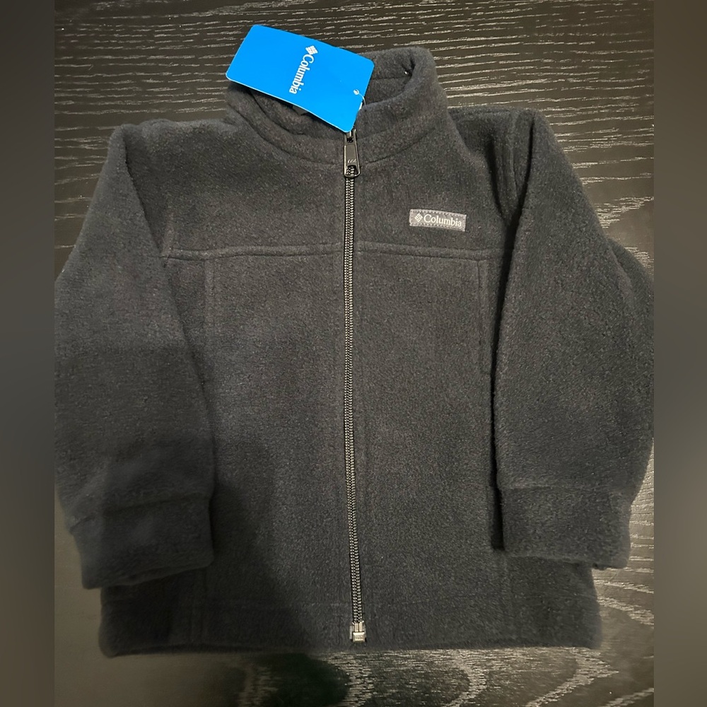 Toddler 2T black Columbia fleece jacket